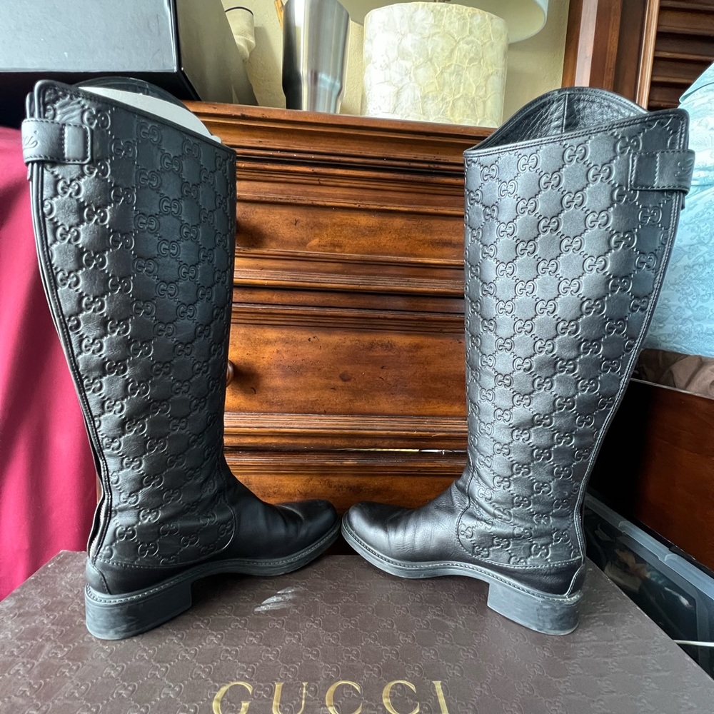 Gucci Guccissima Soft Boots Women